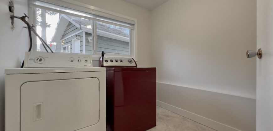 LANGLEY – 2 BEDROOM, 1 BATHROOM ABOVE GROUND BASEMENT SUITE