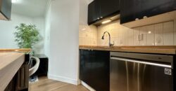 BRENTWOOD – NEWLY RENOVATED 2 BED, 1 BATH CONDO – FURNISHED