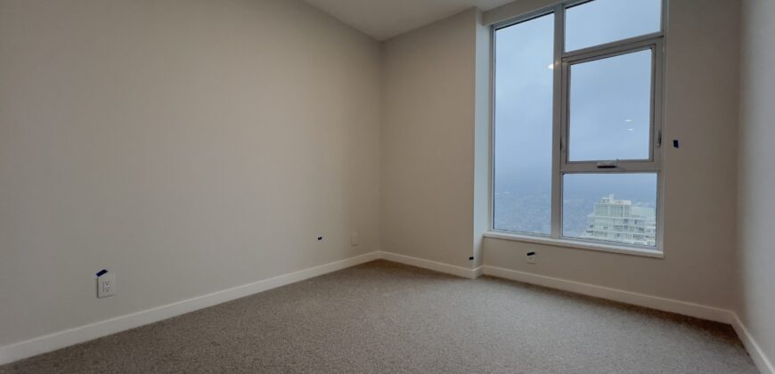 BRENTWOOD/GILMORE – BRAND NEW 2 BED, 2 BATH + DEN – 55TH FLOOR CORNER UNIT