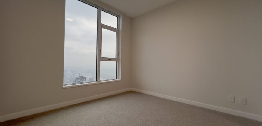 BRENTWOOD/GILMORE – BRAND NEW 2 BED, 2 BATH + DEN – 55TH FLOOR CORNER UNIT