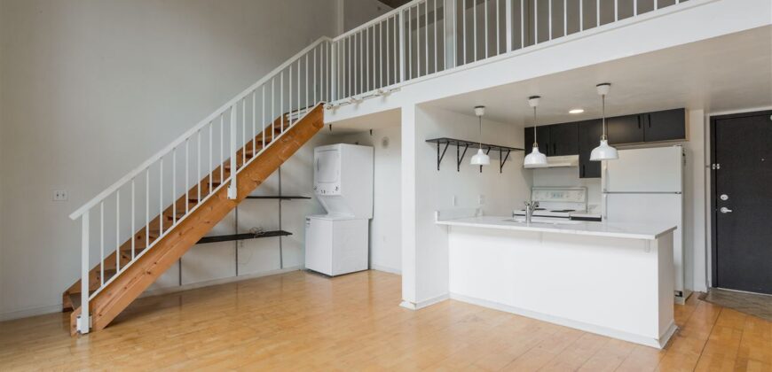 GASTOWN LOFT – 1 BEDROOM, 1 BATHROOM LOFT