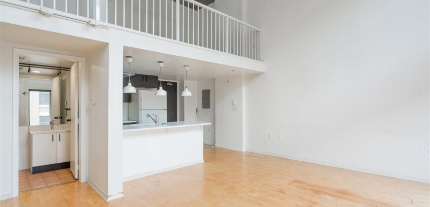 GASTOWN LOFT – 1 BEDROOM, 1 BATHROOM LOFT