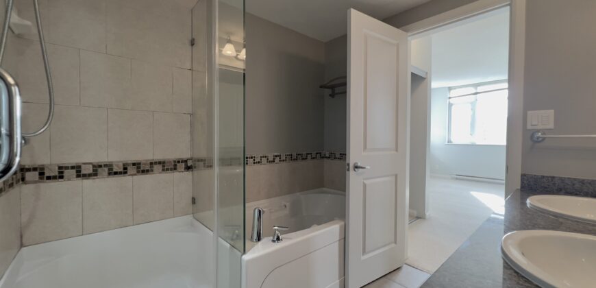 NEW WESTMINSTER -2 BEDROOM, 2 BATHROOM + DEN CONDO W/ BEAUTIFUL VIEW