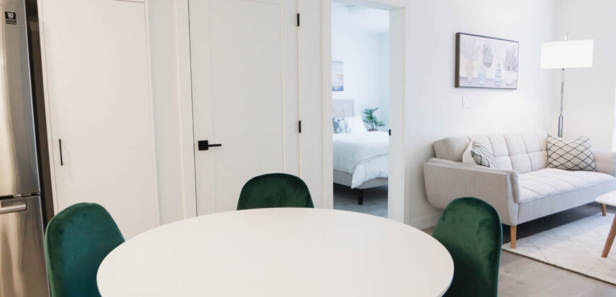 LANGLEY – FURNISHED 2 BEDROOM, 2 BATHROOM + DEN CONDO AVAILABLE