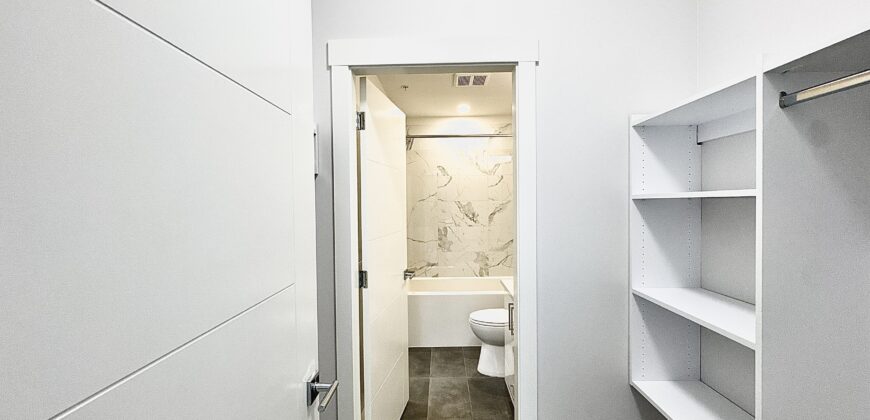 JACOB – CENTRAL ABBOTSFORD – BRAND UNIT 2 BED Jr, 1 BATH CONDO