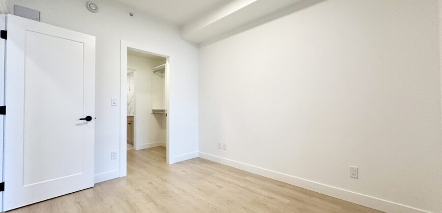 BRAND NEW 1 BED 1 BATH + DEN + SOLARIUM – 4th Floor