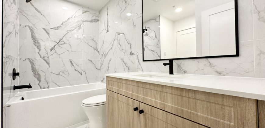 BRAND NEW 1 BED 1 BATH + DEN + SOLARIUM – 4th Floor