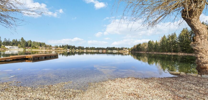 LANGLEY – 2 BEDROOM, 1.5 BATHROOM LAKESIDE COACH HOME