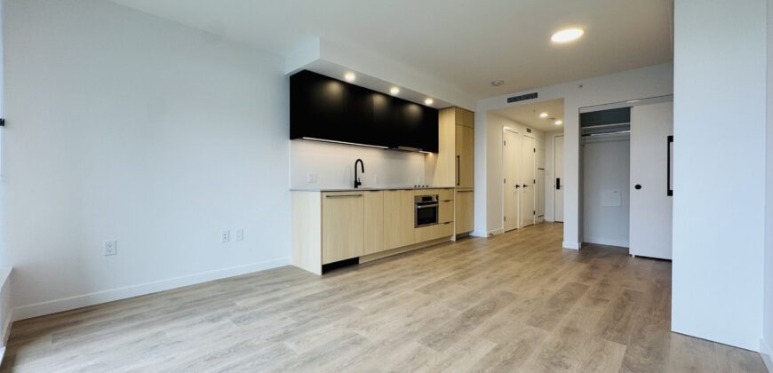 CENTRAL CITY – BRAND NEW 0 BED 1 BATH FURNISHED STUDIO