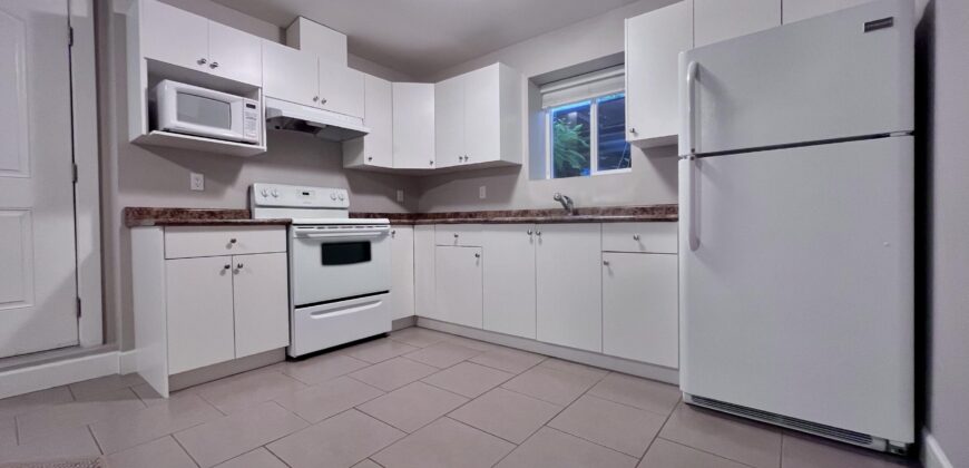 LANGLEY – WILLOUGHBY HEIGHTS – 2 BEDROOM, 1 BATHROOM BASEMENT SUITE