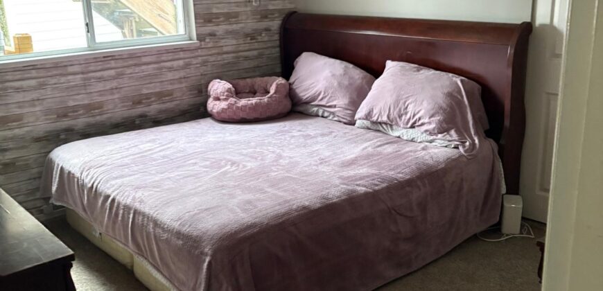 CLOVERDALE – 2 BEDROOMS 1 BATHROOM ABOVE GROUND SUITE
