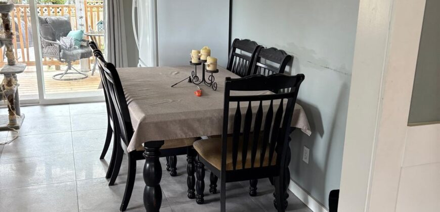 CLOVERDALE – 2 BEDROOMS 1 BATHROOM ABOVE GROUND SUITE