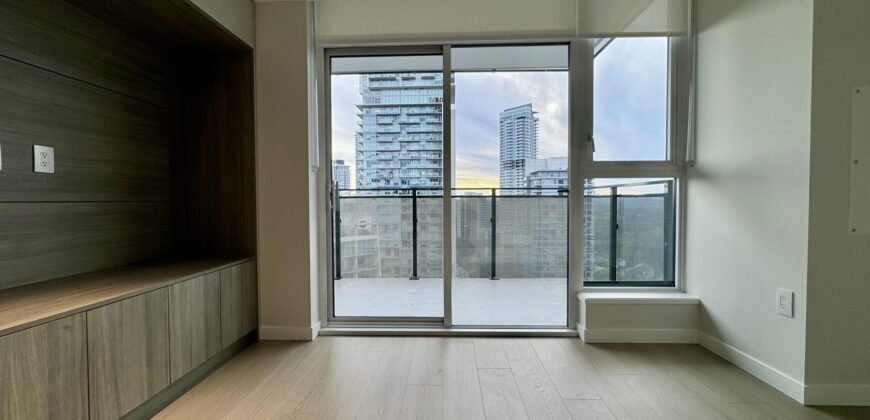 BURQUITLAM – 1803 ELMWOOD – JUNIOR 1 BEDROOM, 1 BATHROOM CONDO